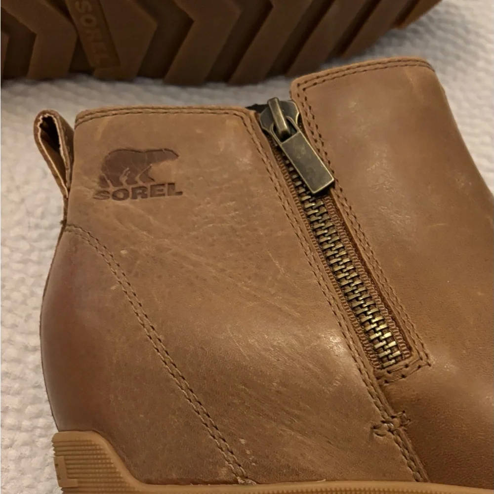 Sorel Women's Evie II Brown Waterproof Ankle Boots new without box - Picture 3 of 9